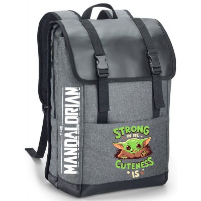 Раница The Mandalorian - Baby Yoda Strong in me Cuteness is